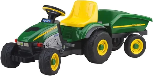 Vista 2 de Tractor y remolque de granja John Deere de Peg Perego