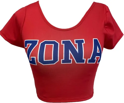 Vista 152 de Lojobands Camiseta corta ajustada para mujer, hecha en Estados Unidos, talla única