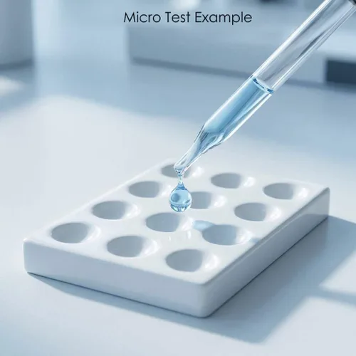 Vista 4 de QWORK Plato de porcelana, paquete de 10 – Bandeja de prueba micro de 12 pozos para análisis de laboratorio, enseñanza y experimentos