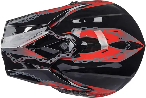 Vista 45 de ILM Casco de cara completa para motocicleta, motocross y cuatrimoto para niños y jóvenes, aprobado por el Departamento de Transporte de Estados