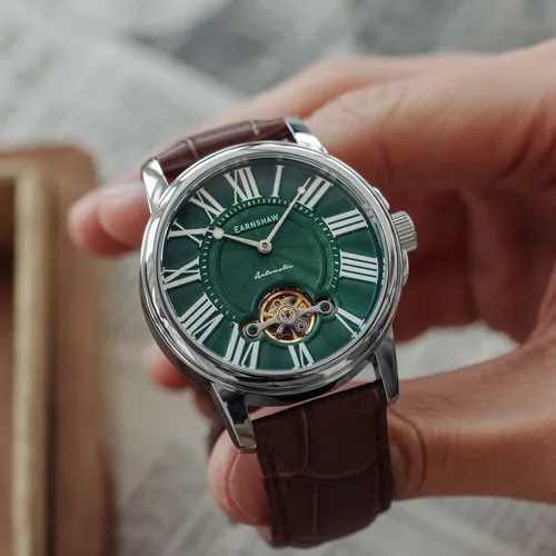 Vista 4 de Thomas Earnshaw MARYLEBONE_ES-8196-04 - Reloj automático mecánico con corazón abierto