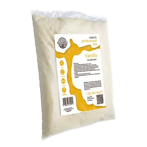 Vista 2 de ALDKitchen Bubble Waffle Mix Sin soja Sin nueces Mezcla de masa para gofres de huevo (vainilla, 30 libras)