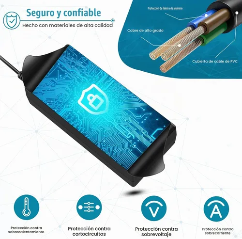 Vista 4 de Cargador rápido de batería de scooter eléctrico de 24 V 2A para Razor CC2420 E100 E125 E150 E175 E200 E225S E300 E325S E500 MX350 MX400 PR200 Pocket