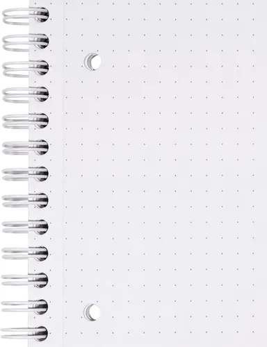 Vista 4 de Oxford Bloc de notas táctil A4 punteado/punteado 160 páginas, gris claro, paquete de 1