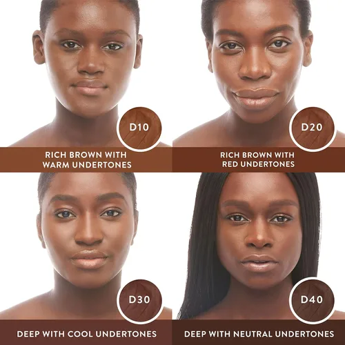 Vista 7 de Mented Cosmetics - Base de maquillaje en barra, corrector y barra de contorno para piel oscura, base en crema para mujeres negras, vegano y libre