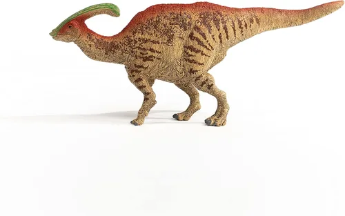 Vista 5 de Schleich Dinosaurios, juguetes de dinosaurios grandes para niños y niñas, figura de juguete realista de parasaurolophus, a partir de 4 años