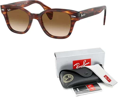 Vista 3 de Ray-Ban RB0880S - Gafas de sol cuadradas para hombres y mujeres + paquete con kit de gafas de cortesía de diseñador iWear