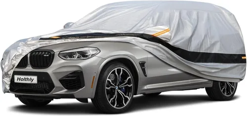 Vista 43 de Funda para Automóvil de 10 Capas Impermeable para Todo Clima para Coupé Hatchback, 100% Impermeable Fundas para Automóvil de Exterior Ajuste