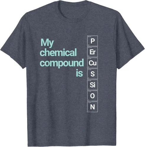 Vista 37 de Percussion Band Geek My Chemical Compound T-Shirt