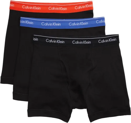 Vista 25 de Calvin Klein Calzoncillos Bóxer Brief Clásicos de Algodón para Hombre (3 unidades)