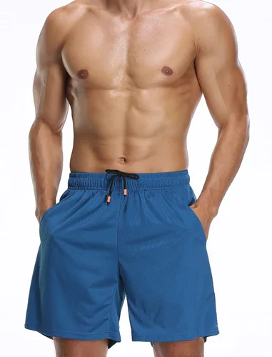 Vista 5 de NELEUS Pantalones cortos de correr para hombre de 7 pulgadas con bolsillos