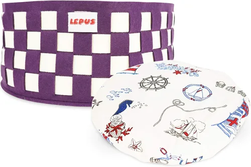 Vista 6 de SUSSEXHOME Pets - Cama redonda para gatos de 15.75 x 15.75 x 6.7 pulgadas, acogedora cama para gatos y perros pequeños, cojín interior decorativo