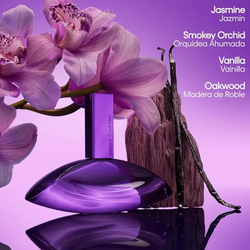 Vista 3 de Calvin Klein Euphoria Bold Elixir Parfum Intense - Perfume Ambery para mujer - Con jazmín, orquídea ahumada, vainilla y madera de roble - Fragancia