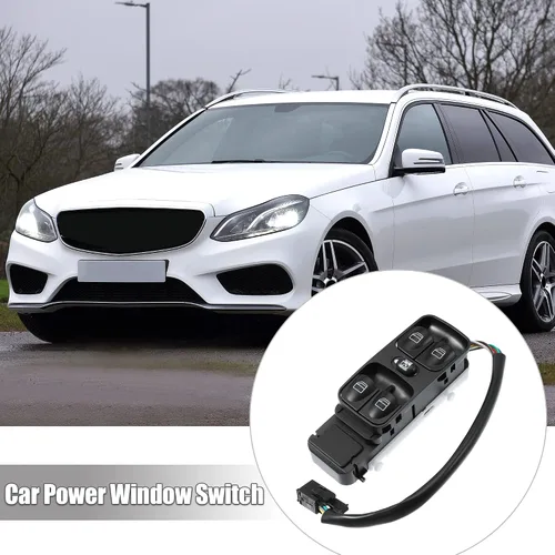 Vista 6 de X AUTOHAUX A4638202210 Interruptor de ventana eléctrica principal del coche lado del conductor delantero para Mercedes-Benz G500 2002-2008 G550