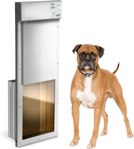 Vista 13 de Power Pet Smart Automatic Electronic Pet Door by High Tech Pet (Door Mount, Large, WiFi Enabled - App Control)