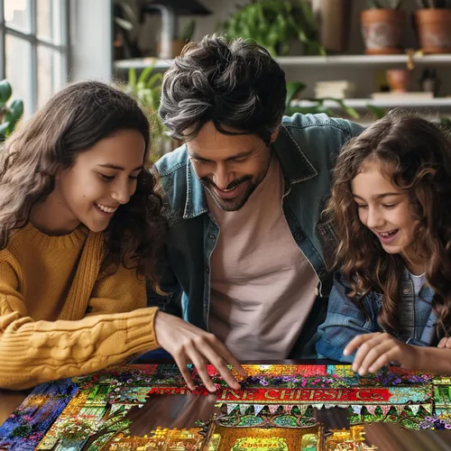 Vista 4 de White Mountain Puzzles Wine and Cheese Shop Rompecabezas de 1000 piezas, 1 EA