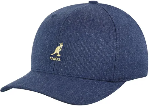 Vista 17 de Kangol Gorra de béisbol de lana Flexfit para hombre, mujer Azul oscuro