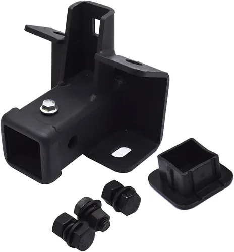 Vista 6 de Receptor de enganche de remolque de remolque de repuesto de acero negro para 2006-2016 LR4