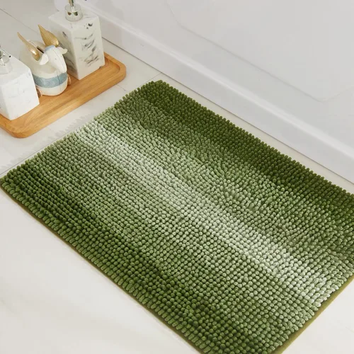 Vista 7 de COSY HOMEER Tapete de baño alfombrillas hechas 100 % de poliéster, muy suaves, antideslizantes absorbe el agua especiales para lavar a máquina