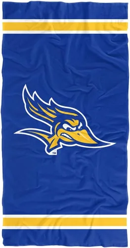 Vista 187 de LOGOVISION Manta Abilene Christian University, 30 x 60 pulgadas, logotipo primario CottonFront/PolyBackBeachTowel