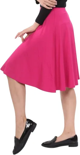 Vista 2 de Kosher Casual Falda skater de longitud media hasta la rodilla para mujer