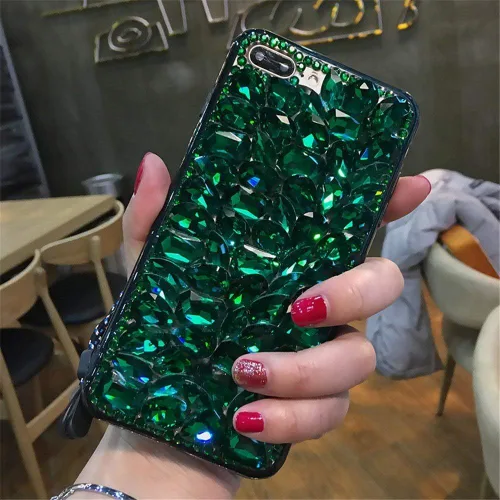 Vista 11 de Funda para Moto G4 Play, lujo 3D hecho a mano con piedras brillantes de cristal, diamantes de imitación brillantes, para Motorola Moto G4 Play