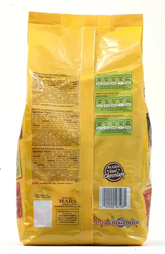 Vista 2 de M&M'S Variety Mix Chocolate Candy Fun Size 35 oz Bolsa de 55 piezas