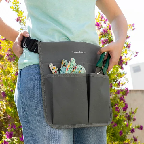 Vista 6 de Banco de Jardinería Plegable con Bolsa para Herramientas 3 en 1 Situl InnovaGoods