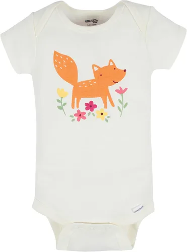 Vista 4 de Onesies Brand baby-girls 8-pack Short Sleeve Mix & Match Bodysuits