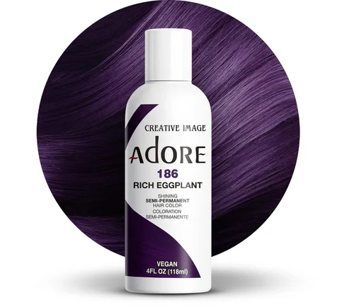 Vista 33 de Adore Tinte semipermanente verde para el cabello, vegano y sin crueldad, 4 onzas líquidas, 163 Green Apple (paquete de 1)