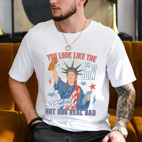 Vista 2 de Funny Japanese Shirts - Gaming Gifts - Mothers Day Tshirt Camisa 4 de Julio 1