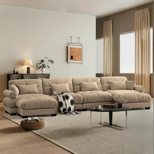 Vista 21 de SoarFlash Moderno sofá reclinable de terciopelo para sala de estar, sofá biplaza para apartamento, sofá de almacenamiento con marco de madera Azul
