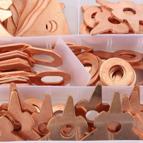 Vista 3 de 110 anillos extractores de abolladuras, triángulo OT redondo para reparación de soldadura de chapa automotriz, triangular/nuevo triangular/redondo