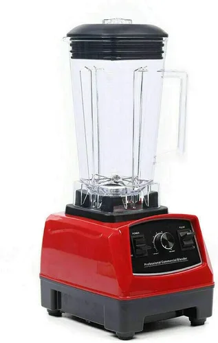 Vista 5 de Mezclador eléctrico de jugo, batidora, trituradora de hielo, mezclador de cocina multifunción, mezclador de grado comercial, alta potencia, 2L, 1500