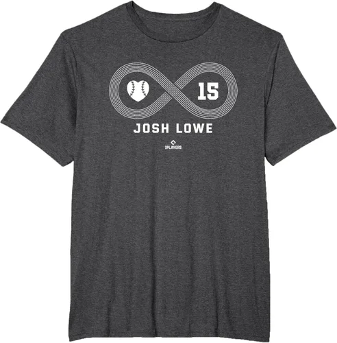 Vista 22 de Camiseta Infinite Love Josh Lowe Tampa Bay MLBPA, Negro