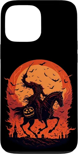 Vista 24 de Halloween Scary Pumpkin Headless Horseman Case for iPhone 17