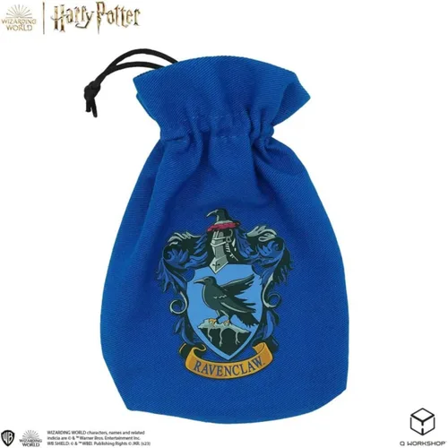 Vista 2 de Harry Potter Ravenclaw dados y bolsa