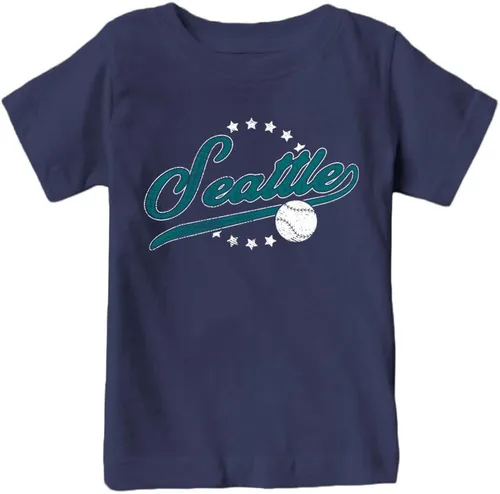 Vista 9 de Diseños vintage elegantes de béisbol para ropa de fanáticos de niños