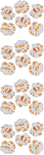 Vista 39 de Jillson Roberts - Pegatinas prismáticas, familia india americana, 12 unidades (S7128)