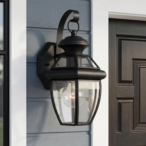 Vista 8 de Quoizel Newbury linterna de pared al aire libre, NY8315K, 150.00watts, 120.00 volts