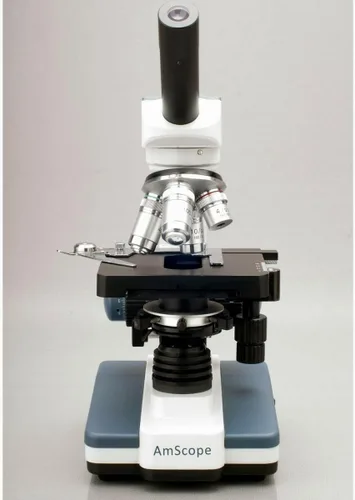 Vista 3 de AmScope Microscopio monocular compuesto M620B, 40x-2000x