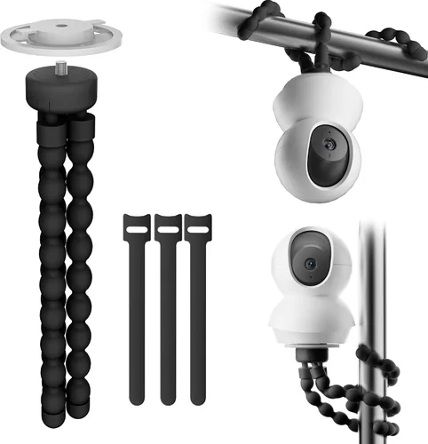 Vista 8 de Soporte para monitor de bebé trípode blanco (2 piezas)
