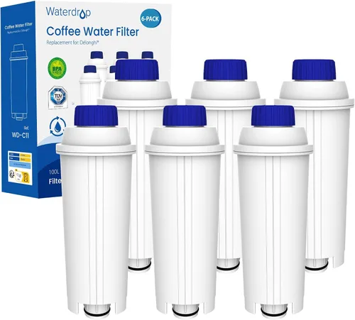 Vista 13 de Waterdrop DLS C002 - Filtro de agua para café, repuesto para filtro De'Longhi®, filtro de agua Magnifica Evo, serie ECAM/ETAM/EPAM, EC680/5