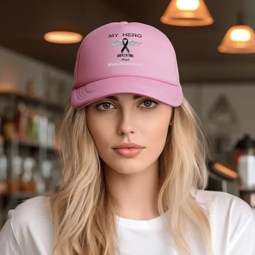 Vista 5 de Gorra de béisbol de malla ajustable para papá, unisex