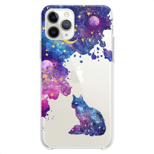 Vista 14 de Funda de poliuretano termoplástico compatible con iPhone 16e 15 14 13 12 11 Pro Max Plus Mini Xs Xr X 8 7 6 5 SE Spaceship Alien Outer Space Slim
