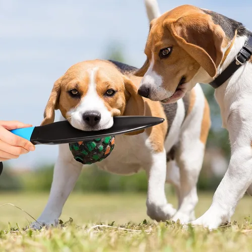 Vista 7 de BBTO 2 palitos para morder para perros y peleas de perritos, palitos para entrenamiento de pelea de perros, juguetes masticables para pastor alemán