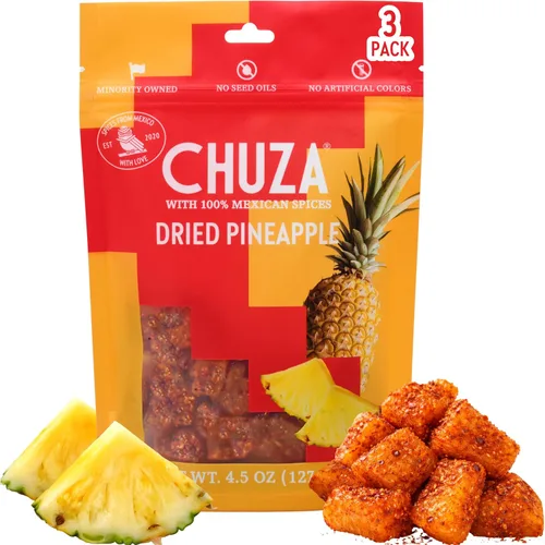 Vista 13 de CHUZA Bocaditos de cactus de nopal, picante seco, chile dulce, caramelo mexicano (3.5 onzas)
