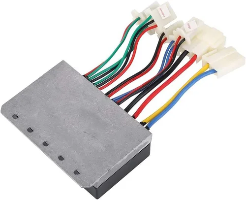 Vista 8 de Controlador de motor de scooter eléctrico, controlador de motor cepillado de doble voltaje de 24 V/12 V, compatibilidad universal para viajeros