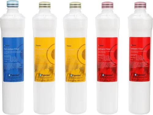 Vista 10 de Watts Premier Kit de filtración semestral RO Pure Plus de 2 unidades para sistema de ósmosis inversa Pure Plus/Zero Pure Plus de 4 etapas, reemplazo