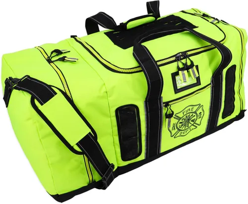 Vista 9 de Recientemente rediseñado Lightning X Bolso de equipo para bomberos con cuatro ventilaciones, compartimiento para casco, rejillas de ventilación